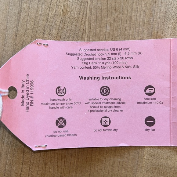 Louisa Harding Yarn. Grace Hand-Dyed. - Picture 4 of 4